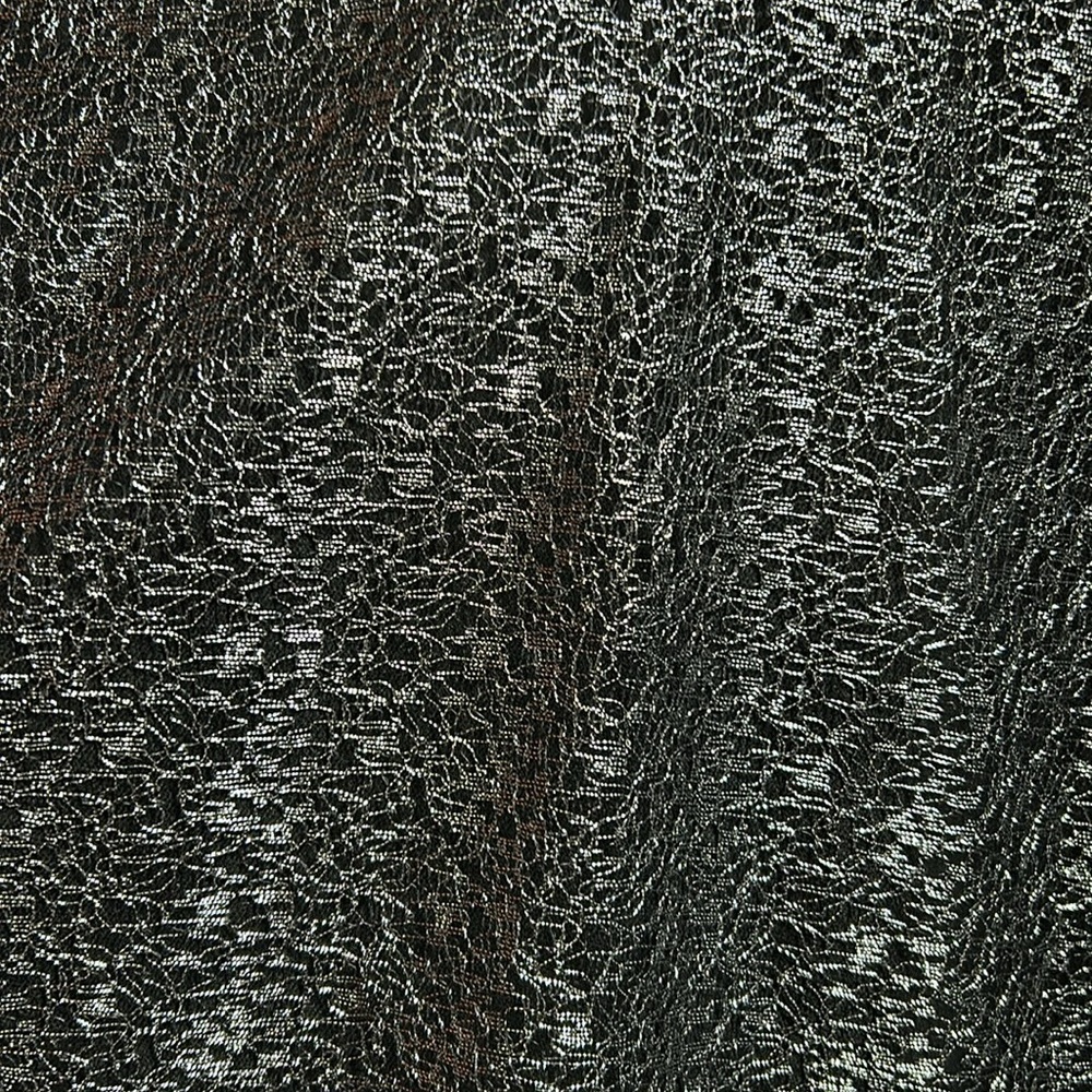 Black Silver Mesh Layered Express Tank NWOT XS - Picture 6 of 6